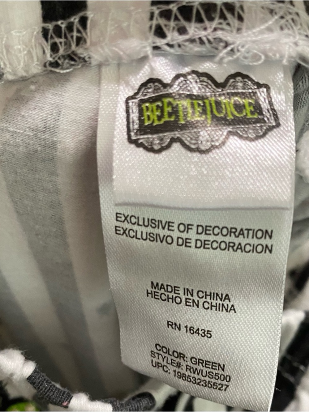 Beetlejuice 'It's Show Time' Leggings - Picture 4 of 5